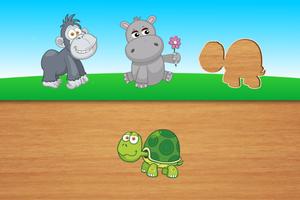 Cute puzzles - game for kids + ポスター