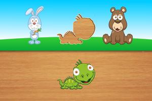 Cute puzzles - game for kids + Screenshot 1