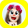 Flower Filters Crown Snapchat biểu tượng