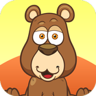 Memory training game for kids icône