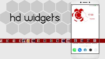 Türk Bayrağı Saat Widget Affiche