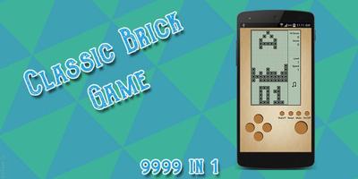 Classic Brick Game : 9999 in 1 الملصق