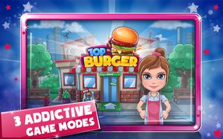 Top Burger Chef: Jeux de Cuisine Hamburger Affiche