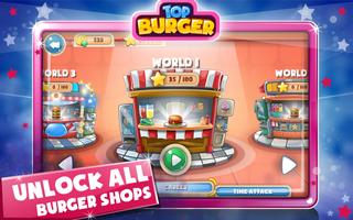 Top Burger Chef: Jeux de Cuisine Hamburger capture d'écran 2
