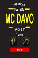 Mc Davo Top Letras ポスター