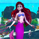 Mermaid Attack Simulator 3D:Sea Animal Hunt Games APK