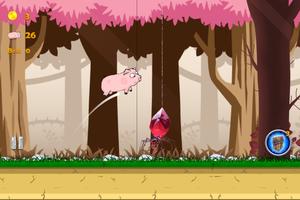 Piggy Jungle Run Ekran Görüntüsü 1