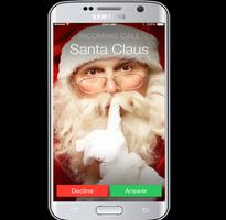 A Call From Santa Claus Joke الملصق
