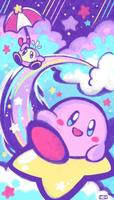 kirby Wallpaper Affiche