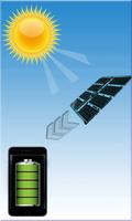 batterie solaire portable Affiche