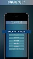 Fingerprint Lock Screen Prank پوسٹر