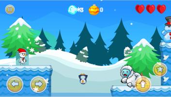 Snowman Adventure capture d'écran 3