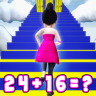 Mental Math Endless Runner Game icône