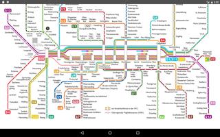 Munich Metro Map 2017 скриншот 2