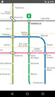 Mexico Metro Map 2017 imagem de tela 2