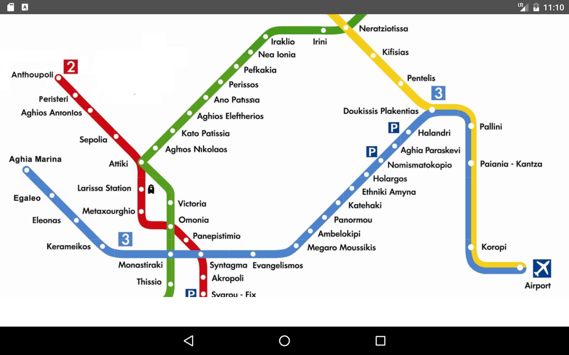 Athens Metro Map 2017 for Android - APK Download