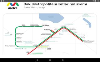 Baku Metro screenshot 2