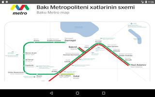 برنامه‌نما Baku Metro عکس از صفحه