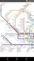 Hamburg Metro Map 2017 포스터