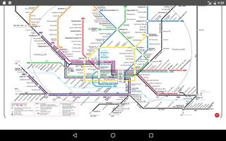 Hamburg Metro Map 2017 스크린샷 3