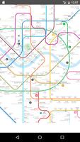 Seoul Metro 2017 Map ポスター