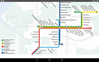 Rotterdam Metro Map 2017 screenshot 2