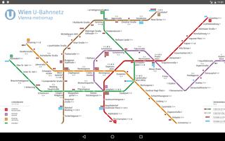 Vienna Subway 2017 Map screenshot 3