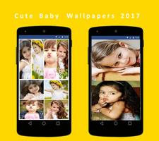 برنامه‌نما Cute Baby Wallpapers hd 2017 عکس از صفحه