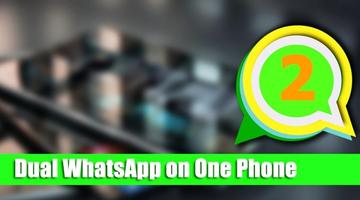 1 Schermata Dual WhatsApp on One Phone