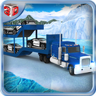 Offroad Police Car Transporter icon