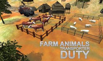 Transporter Truck Farm Animals Ekran Görüntüsü 2