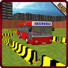 Bus Parking School - Learning icône