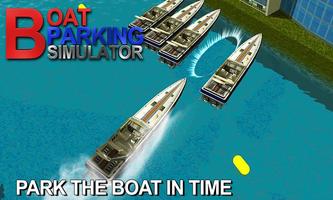 Turbo Boat Parking Simulator Affiche