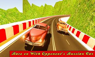 Classic Russian Car Rampage – Mad Death Racer Sim स्क्रीनशॉट 1