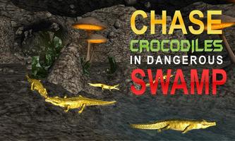3D Angry Crocodile Hunter Sim Ekran Görüntüsü 1