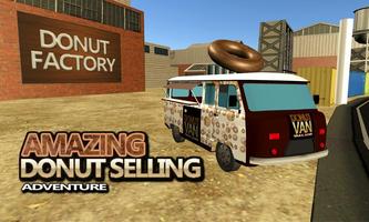 Donut Van Delivery Simulator โปสเตอร์