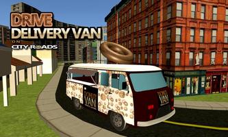 Donut Van Delivery Simulator स्क्रीनशॉट 1