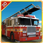 Fire Truck Rescue Simulator icon