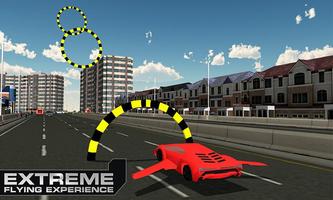 برنامه‌نما Flying Car Simulator - Free 3D عکس از صفحه