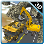 Land Sliding Rescue Crane Sim icon