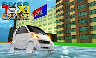 River Taxi Driver Simulator Affiche