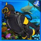 水肺潜水 - 深海游 图标