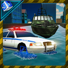 море полицейский автомобиль иконка