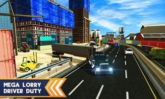 Trailer Truck Driver Simulator स्क्रीनशॉट 1