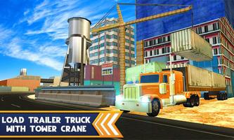 برنامه‌نما Trailer Truck Driver Simulator عکس از صفحه