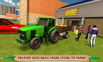 Village Tractor Driving Sim اسکرین شاٹ 3