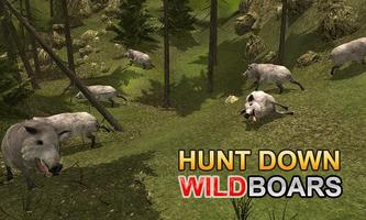 برنامه‌نما 3D Wild Boar Hunter عکس از صفحه