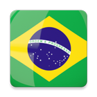 Brazil flag wallpapers HD icône