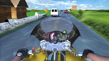 برنامه‌نما Speed Moto Traffic Rider GO عکس از صفحه