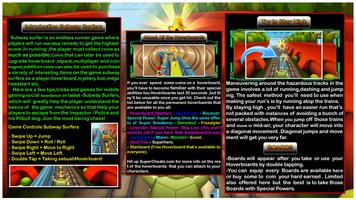 Top Subway Surfers Guides poster